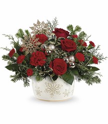 Snowflake Symphony Bouquet from Visser's Florist and Greenhouses in Anaheim, CA